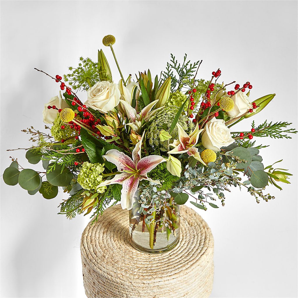 Berry & Bright Bouquet – HORTENSIA'S FLOWERS, Carlsbad CA