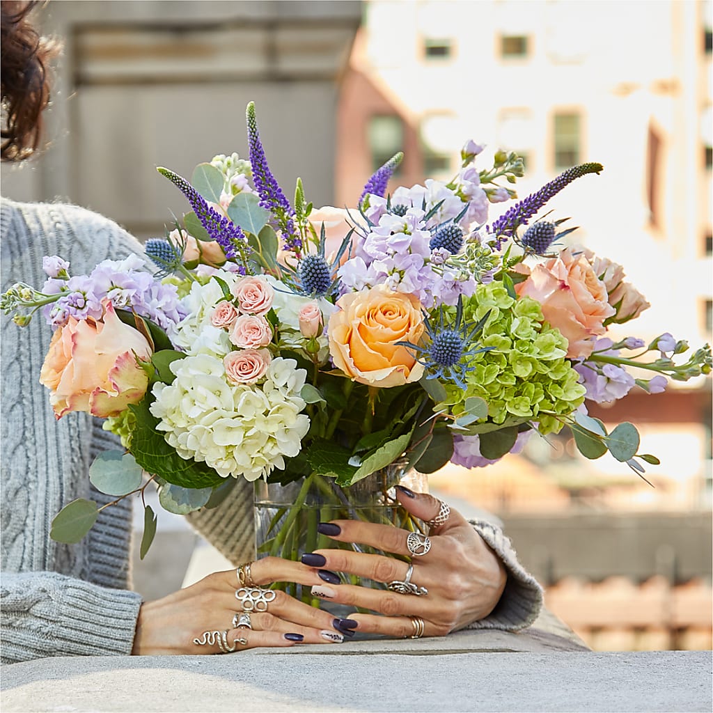 Porch Swing Bouquet – HORTENSIA'S FLOWERS, Carlsbad CA