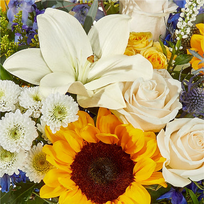 Wonderfully Sunny Bouquet – HORTENSIA'S FLOWERS, Carlsbad CA