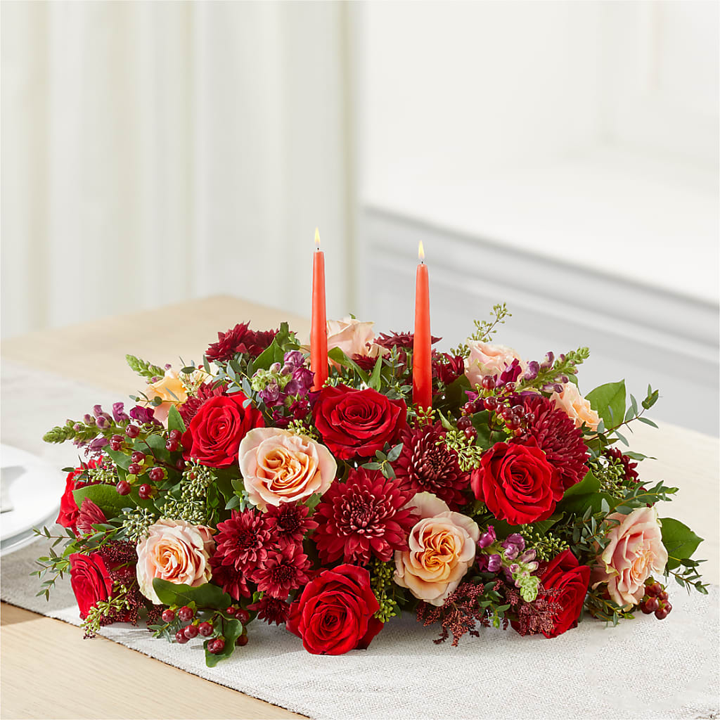 Most Thankful Centerpiece – HORTENSIA'S FLOWERS, Carlsbad CA
