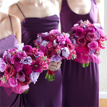 Bridesmaid's Garden Bouquet – HORTENSIA'S FLOWERS, Carlsbad CA