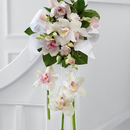 Perfect Entrance Pew Arrangement – HORTENSIA'S FLOWERS, Carlsbad CA