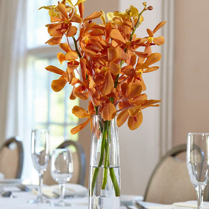 Orange Mokara Bud Vase – HORTENSIA'S FLOWERS, Carlsbad CA