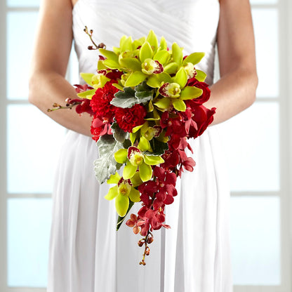 Elegant Orchid Bouquet – HORTENSIA'S FLOWERS, Carlsbad CA