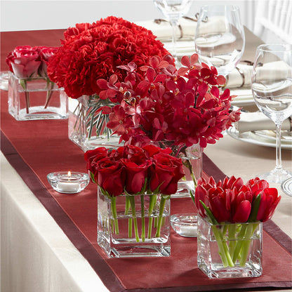 Modern Grace Centerpiece – HORTENSIA'S FLOWERS, Carlsbad CA
