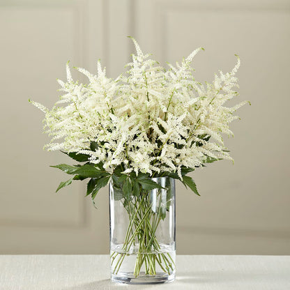White Astilbe Bouquet – HORTENSIA'S FLOWERS, Carlsbad CA